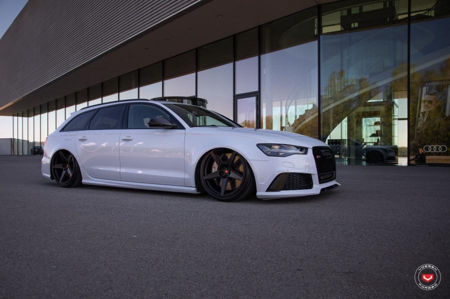  Audi RS6 Avant on Vossen Wheels (GNS-1) 2019 года  (фото 4 из 24)